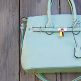 Lock & Key Mint Tote: Alternate View #2