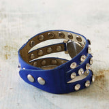 Moonstone Glittering Watch in Blue: Alternate View #2