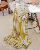 Mustard + Tassel Maxi: Alternate View #2