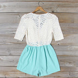 Night Tide Lace Romper: Alternate View #4