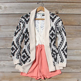 Night Tide Lace Romper in Peach: Alternate View #1