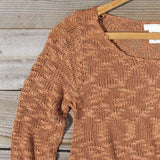 North Forest Knit Thermal in Rust: Alternate View #2