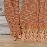 North Forest Knit Thermal in Rust: Alternate View #3