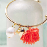 Peach Blossom Bracelet in Peach: Alternate View #2