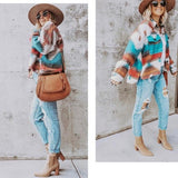 Bozeman Cozy Jacket in Red: Alternate View #5