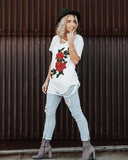 Rose Thorn Tee: Alternate View #2