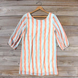 Sand & Sea Dress in Peach: Alternate View #4