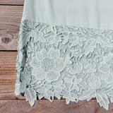 Sea Foam Lace Dress: Alternate View #3