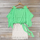 Sea Glass Lace Dress: Alternate View #1