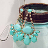 Sea Stone Earrings: Alternate View #1