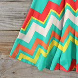 Spring Song Chevron Dress: Alternate View #3