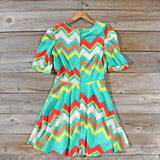 Spring Song Chevron Dress: Alternate View #4
