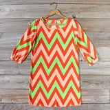 Sugarberry Chevron Dress: Alternate View #1
