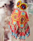 Sundar Earrings in Desert: Alternate View #2