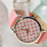 Peach Dots Watch: Alternate View #2