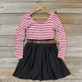 The Abby Stripe Dress: Alternate View #1