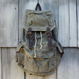 The Dakota Rugged Backpack in Sage: Alternate View #1
