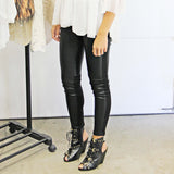 The Ash Leather Leggings: Alternate View #1