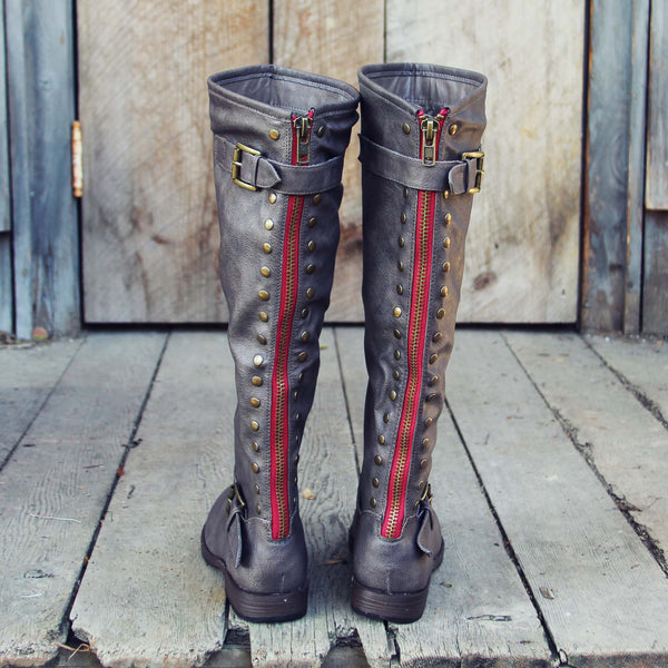 The Freestone Boots in Gray: Featured Product Image