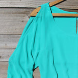 Thundering Waters Dress in Blue: Alternate View #2