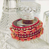 Treasured Stacks Bracelet in Watermelon: Alternate View #1