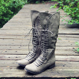 Upper County Boots in Taupe: Alternate View #1