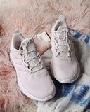 Adidas Pink & Gold Bounce Sneakers: Alternate View #2