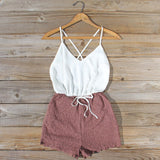 Adobe Lace Romper: Alternate View #1