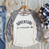 Adventure Awaits Tee: Alternate View #1