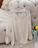 Alex Lace Blouse: Alternate View #2