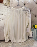 Alex Lace Blouse: Alternate View #4