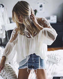 Alex Lace Blouse: Alternate View #1