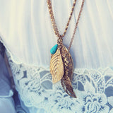 Alpine Stone Necklace: Alternate View #1