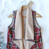 The Alps Plaid Vest: Alternate View #2