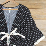 Amber Smoke Kimono Top: Alternate View #2