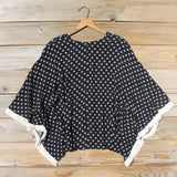 Amber Smoke Kimono Top: Alternate View #4