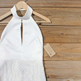 Ancient Lace Dress in White: Alternate View #2