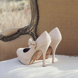 Ancient Lake Lace Heels in Sand: Alternate View #3