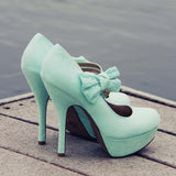 Ancient Lake Lace Heels: Alternate View #3