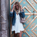 Ancient Tales Tunic in White: Alternate View #6