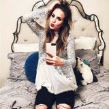 Ancient Tales Tunic in White: Alternate View #1