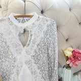 Ancient Tales Tunic in White: Alternate View #3