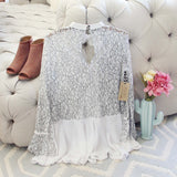 Ancient Tales Tunic in White: Alternate View #5