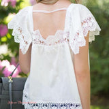 Gone Antiquing Lace Top (wholesale): Alternate View #3