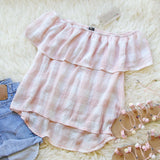 Apple Blossom Top: Alternate View #1