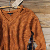 Apple Valley Plaid Sweater: Alternate View #2