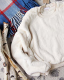 Apres Ski Teddy Sweatshirt in Snow: Alternate View #2