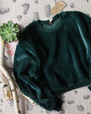 Apres Ski Teddy Sweatshirt in Pine: Alternate View #2