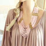 Arizona Stone Necklace in Pink: Alternate View #1