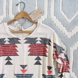 Arizona Winter Tee in Rust: Alternate View #2